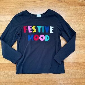 Hanna Andersson Festive Mood Tee 6/7